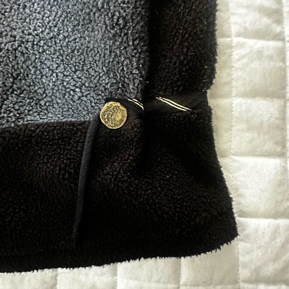 Vintage KD SPRING Womens Vest Large Gray Fleece Full Zip Lagenlook Artsy Boho - Picture 7 of 11